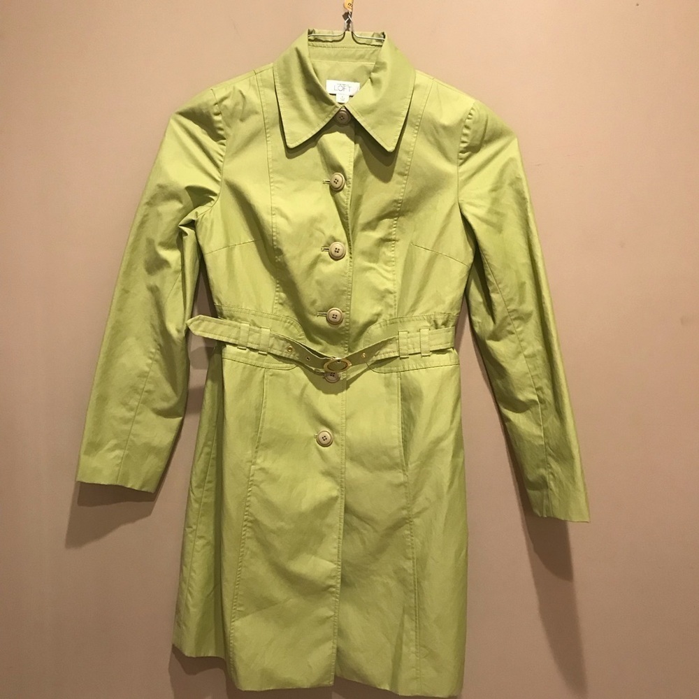 Ann Taylor Loft Pea Coat Pistachio Size 4